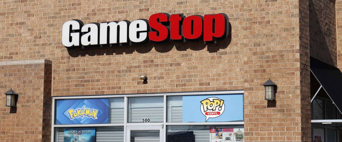 Greenville - Circa April 2018: GameStop Strip Mall Location. GameStop is a Video Game and Electronics Retailer I