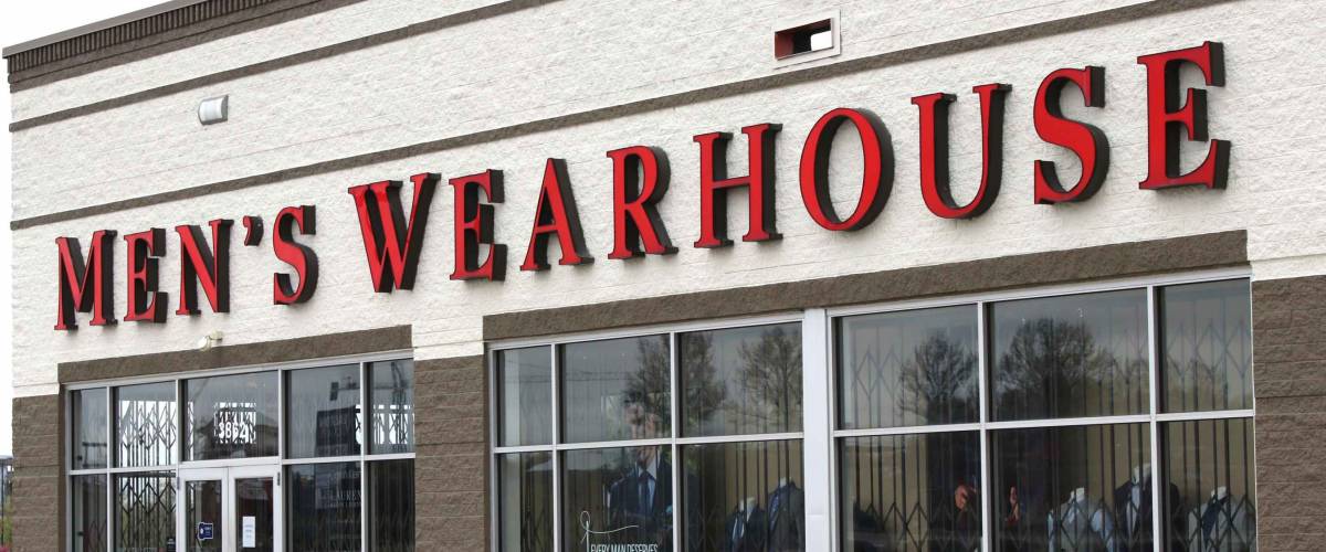Columbus,Ohio/USA April 24, 2019: Men's Wearhouse is a nation retail discounter of Men's suits and clothing accessories.