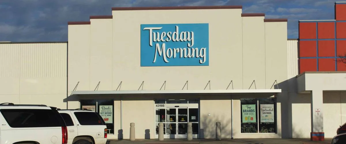 Wichita Falls, TX - February 7, 2020: Tuesday Morning Home Decor Store