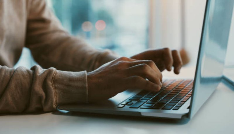 Man on laptop